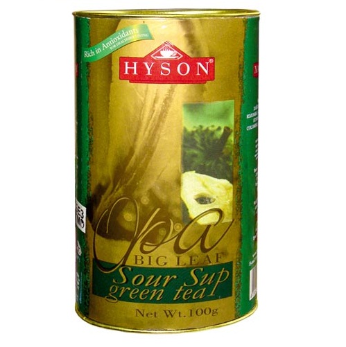 Чай Hyson SourSup Green Tea ОРА Саусеп, цейлонский, 100 г