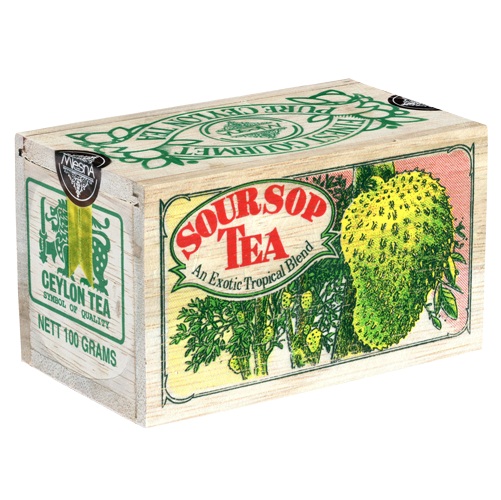 Чай Mlesna SourSop Tea Саусеп, ароматизированный, цейлонский, 100 г