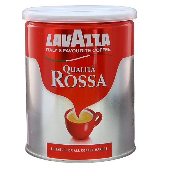 Кофе Lavazza Qualita Rossa - смесь Арабики и Робусты, молотый, 250 г