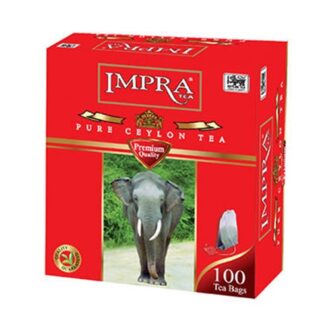 Чай Impra Premium Pure Ceylon Black Tea Red (красная серия), цейлонский, пакетированный, 100х1.8 г, 180 г