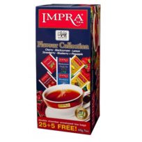 Чай Impra Flavour Collection Black Tea (Фруктовое ассорти), цейлонский, пакетированный, 30х2 г, 60 г