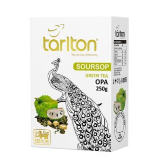 Чай Tarlton SourSop Green Tea (Саусеп Великолепный Павлин), цейлонский, 250 г