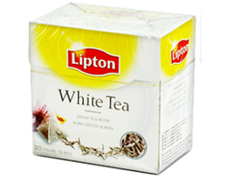 Белый чай липтон