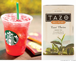 Starbucks бренд Tazo