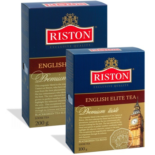 Чай Riston English Elite Tea Английский Элитный, цейлонский, 200 г