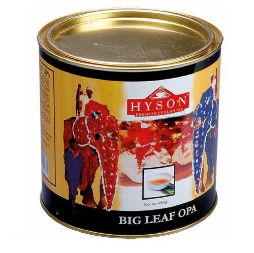 Чай чорний Hyson Big Leaf OPA Premium Black Tea (Крупнолистовий ОПА), цейлонський, 450 г