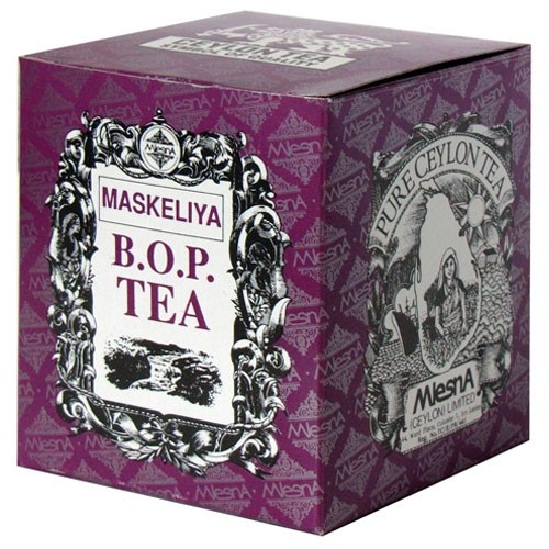 Чай чорний Mlesna Maskeliya B.O.P. Black Tea (Маскелія), цейлонський, 200 г
