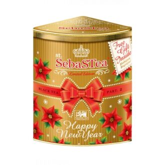 Чай чорний Unitea SebaSTea Happy New Year Super Pekoe (З Новим роком та Різдвом!), цейлонський, 150 г