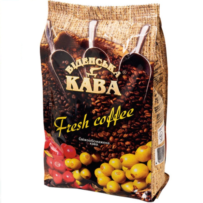 Кава Віденська Fresh Coffe (Фреш кава), Арабіка в зернах, 500 г
