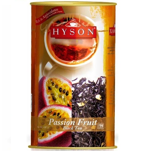 Чай чорний Hyson Passion Fruit Flavoured Ceylon Black Tea (Плід Пристрасті), крупнолистовий, цейлонський, 100 г
