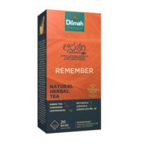 Чай трав'яний Dilmah Natural Herbal Tea Remember (Кориця та Спеції), цейлонський, пакетований, 20 х 1,5 г, 30 г