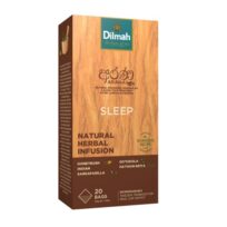 Чай трав'яний Dilmah Natural Herbal Infusion Sleep Tea (Ханібуш Спокійний сон), цейлонський, пакетований, 20 х 1,5 г, 30 г