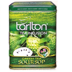 Чай зелений Tarlton Soursop Green Tea (Саусеп), цейлонський, 250 г