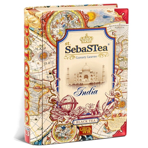 Чай чорний SebaSTea India OP Black Tea (Індія), цейлонський, 100 г