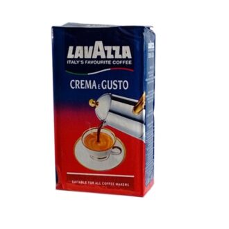 Кава Lavazza Crema E Gusto Арабіка 30%, робуста 70%, мелена, 250 г
