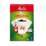 Паперові фільтри для кави Melitta® Original Coffee Filters, 1x4® (білі), Німеччина, 40 шт.