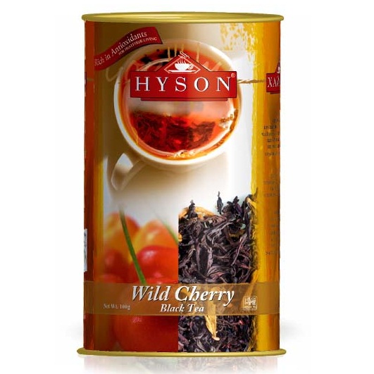 Чай Hyson Wild Cherry Дикая вишня, цейлонский, 100 г