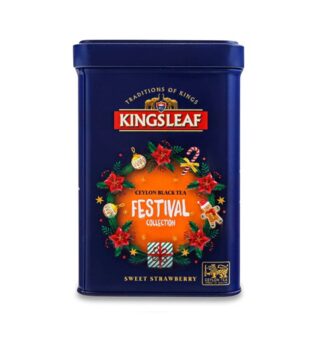 Чай чорний Kingsleaf Festival Sweet Strawberry Ceylon Black Tea OPA (Полуниця Карамель), цейлонський, 50 г
