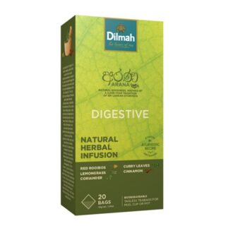 Чай ройбуш Dilmah Natural Herbal Infusion Tea (Червоний Ройбуш), цейлонський, пакетований, 20 х 1,5 г, 30 г