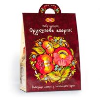 Подарунковий набір цукерок "Фруктове асорті", 500 г, Україна
