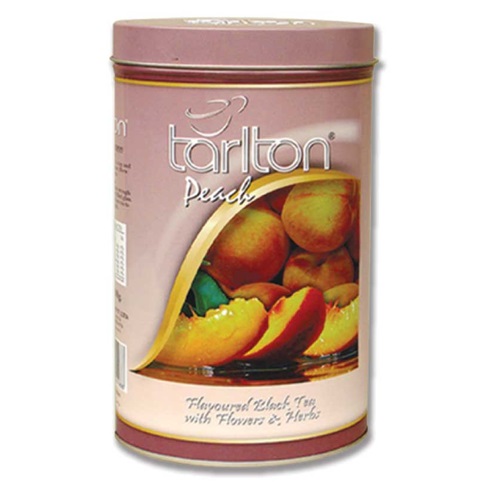 Чай чорний Tarlton Peach Black Tea (Персик), цейлонський, 100 г