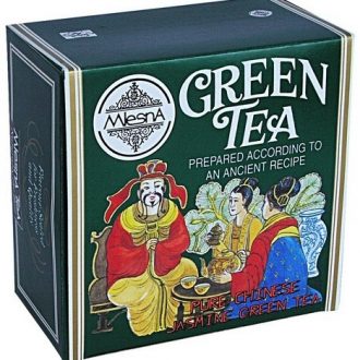 Чай зелений Mlesna Jasmine Pure Chinese Green Tea (Жасмин), цейлонський, пакетований, 50 х 2 г, 100 г
