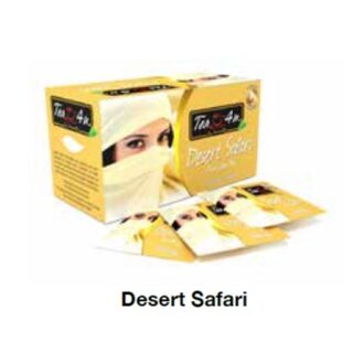 Чай чорний Tea 4U Desert Safari with Orange Flavour Black Tea (Пустеля Сафарі), цейлонський, пакетований, 25 x 2 г, 50 г