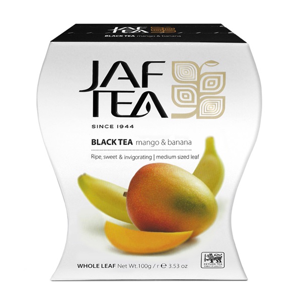 Чай чорний JAF Mango Banana Black Tea (Манго Банан), цейлонський, 100 г