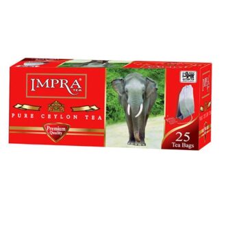 Чай Impra Premium Pure Ceylon Black Tea Red (красная серия), цейлонский, пакетированный, 25х2 г, 50 г