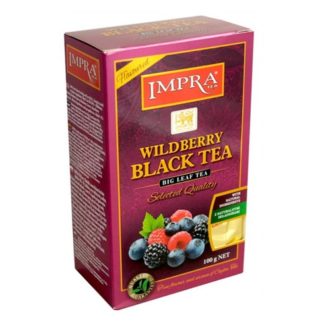 Чай чорний Impra Wild Berry Black Tea (Лісові ягоди), цейлонський, 100 г
