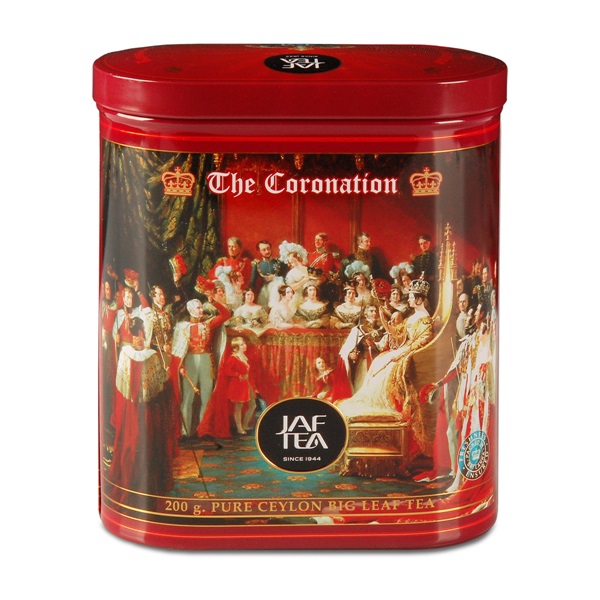 Чай JAF Coronation Коронация, крупнолистовой, цейлонский, 200 г