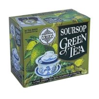 Чай Mlesna Soursop Green Саусеп в пакетиках, цейлонский, пакетированный, 50 х 2 г