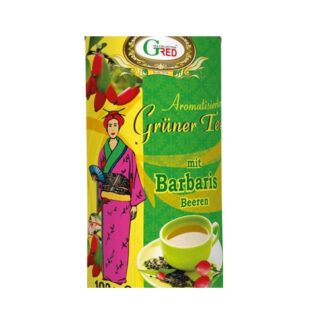 Чай зелений Gred Barbaris Green Tea (Барбарис), цейлонський, 100 г