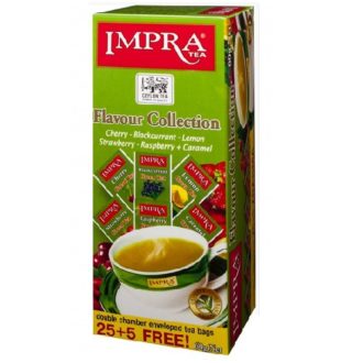 Чай Impra Flavour Collection Green Tea (Фруктовое ассорти), цейлонский, пакетированный, 30х2 г, 60 г