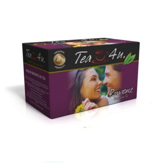 Чай чорний 4U Romance with Rose Flavour Ceylon Black Tea (Романтика), цейлонський, пакетований, 25 x 2 г, 50 г