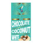 Шоколад A-Delis White Chocolate Coconut (Білий з кокосом), Україна, 90 г