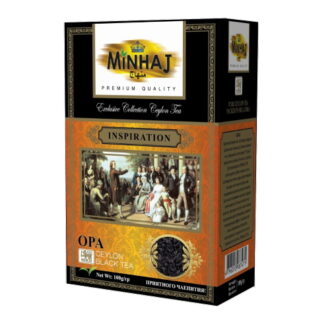 Чай чорний Minhaj Inspiration OPA Ceylon Black Tea (Натхнення), цейлонський, 200 г