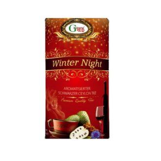 Чай чорний Gred Soursop Winter Night Black Tea (Зимова ніч Саусеп), цейлонський, 100 г