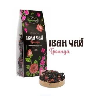 Чай трав'яний Карпатчай Іван-чай (Троянда), Україна, 30 г