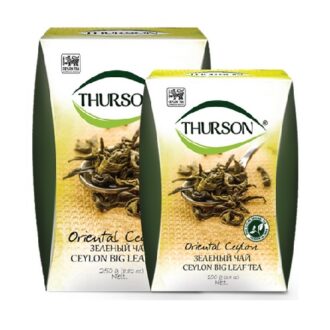 Чай зелений Thurson Oriental Ceylon Big Leaf Green Tea (Східний Цейлон), цейлонський, 250 г