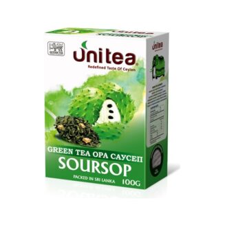 Чай зелений Unitea Soursop OPA Green Tea (Саусеп), цейлонський, 100 г