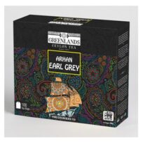 Чай чорний Greenlands Arhan Earl Grey Black Tea 100 Bags (Архан Ерл Грей), цейлонський, пакетований, 100x2 г, 200 г