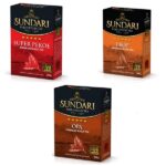 Чай чорний Sundari Premium Collection Black Tea (Супер Пеко, ФБОП, Крупнолистовий), цейлонський, 100г+2x250г, 600г