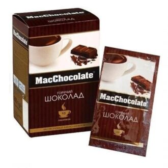 Какао MacCoffee розчинний напій MacChocolate (Гарячий шоколад), в пакетиках, 10x20 г