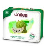 Чай зелений Unitea Soursop Green Tea, LunchBox (Саусеп), цейлонський, пакетований, 90 x 2г, 180 г