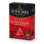 Чай чорний Sundari Super Pekoe Premium Black Tea (Супер Пеко), цейлонський, 250 г