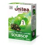 Чай зелений Unitea Soursop OPA Green Tea (Саусеп), цейлонський, 250 г