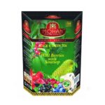 Чай чорний, зелений MOHAN Wild Berries with Soursop Green Black Tea (Лісові ягоди Cаусеп), цейлонський, 100 г