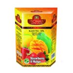 Чай чорний MOHAN Strawberry Mango OPA Premium Big Leaf Black Tea (Полуниця Манго), цейлонський, 100 г