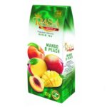 Чай зелений Rasa Mango Peach Premium Collection Green Tea (Манго Персик), цейлонський, 100 г